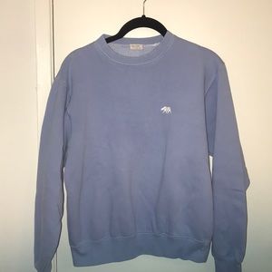 Brandy Melville Blue, Crew Neck Sweatshirt